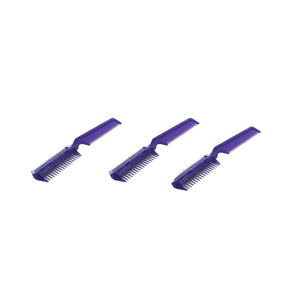 Exogio 3X Metal Blade Plastic Hair Comb Cutter Trimmer