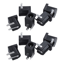 10 Stücke 5,5mm x 2,1mm Power Jack Buchse Panelmontage Steckverbinder