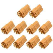 10 Paar MT60 3,5-mm-3-Leiter-3-Pol-Steckersatz für RC ESC Zum Motor 10 Stecker und 10 Buchsen