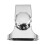 2X Adjustable Support Mural Pivotant pour Support de Main de Tête de Douche de Salle de Bains, Argent 7