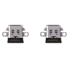 2X Charging Port Type-C Charger Socket Connector Replacement Repair Part for NS 2017 Console