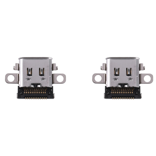 2X Charging Port Type-C Charger Socket Connector Replacement Repair Part for   NS 2017 Console