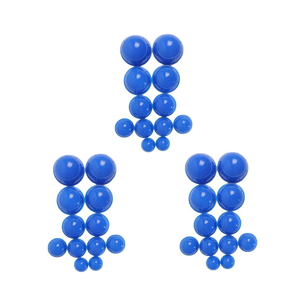 Exogio 36Pcs Health Care Vacuum Cupping Cups Silicone Suction Cup Massage