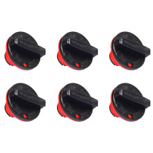 6X Brandstoftank Schakelaar Brandstof Gas Cover Cap Montage voor JOG XC FC FORCEX 100 JOG100 XC100 FC100 FORCEX100 5WY-F4610-00