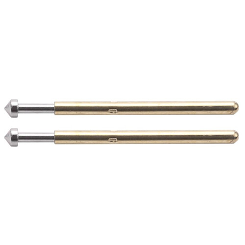 200Pcs P75-E2 Spring Test Probe Pogo Pin 1.3mm Conical  1.0mm Thimble 1