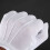 3X Pair Protective Anti-Slip White Cotton Work Driving Gloves 6