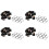 40 Pcs Panel Mount 2.1X5.5mm Power Jack  Socket 1