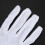 3X Pair Protective Anti-Slip White Cotton Work Driving Gloves 5