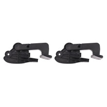 2X Hood Release Lever Handle Opener for 01-08 A4 B6/B7 8E1823533B
