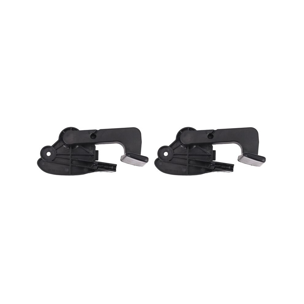 2X Hood Release Lever Handle Opener For 01-08 A4 B6/B7 8E1823533b Black 4712251015677