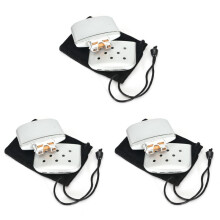3X Portable Fuel Hand Warmer Reusable Standard Pocket Handy Hand Warmers for Outdoor Hunting Fishing