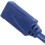 6X Azul USB 3.0 Hembra A Macho M / M Tipo A Enchufe Cable de Extnsion de Conector 30cm 4