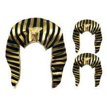 3X Egyptian Pharaoh Costume Pharaoh Hat King Headpiece  King for Halloween Dress  Themed Party Supplies