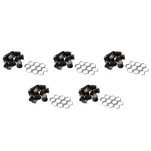 50 Stueck Plattenmontage 2.1X5.5mm Strombuchse  Steckdose