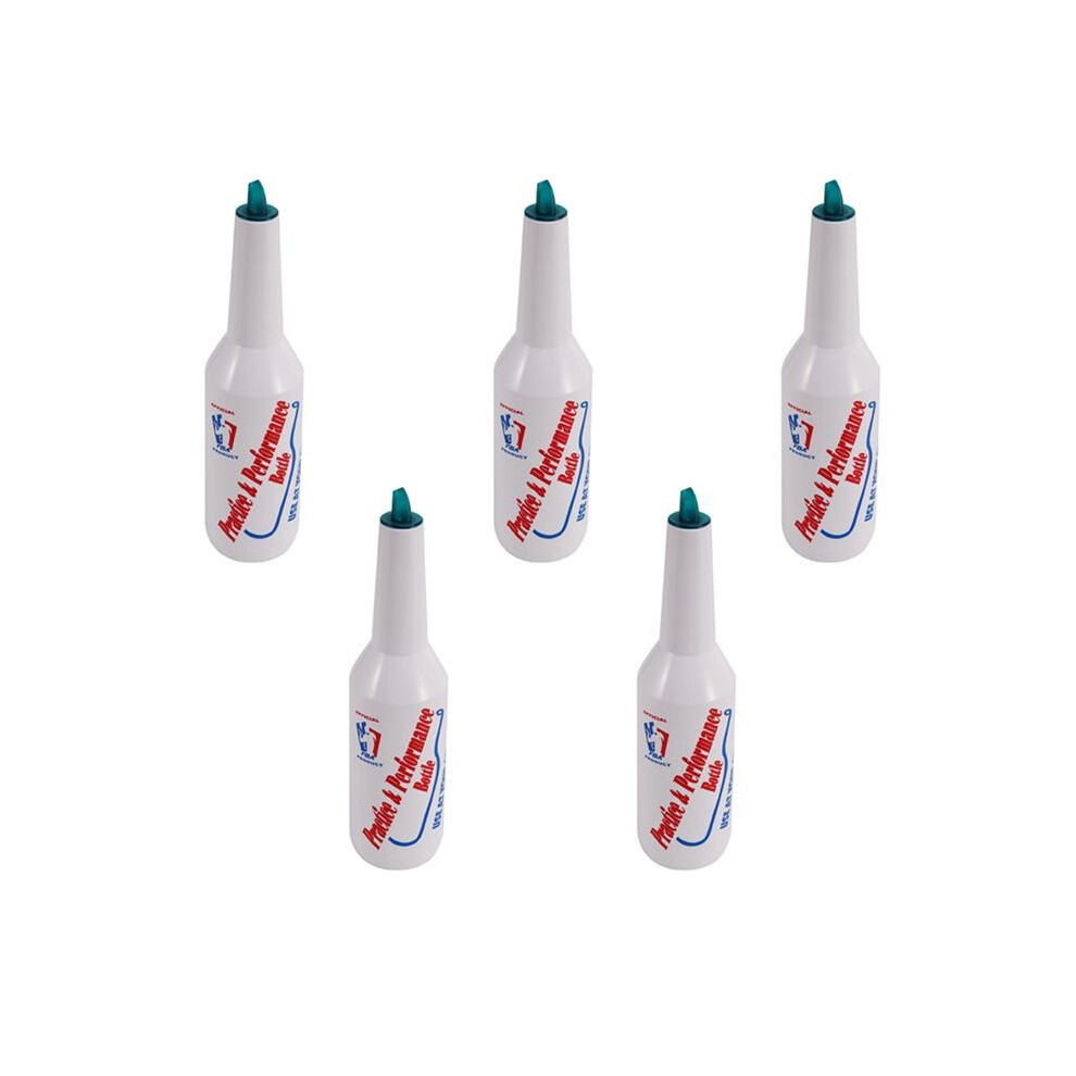 5X Flair Bartender Bartending Practice Bar Pub Bottle Wine Cocktail Shaker - White Exogio