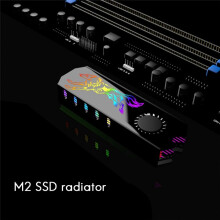 3X M2 SSD Kühl KöRper Kühler Weste 5V ARGB M.2 2280 Solid State Disk Fest Platte Kühler Kühler Lüfter Wärme Pad