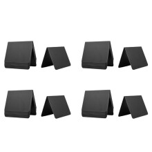 48 STUKS  Krijtbordborden 4X3Inch Klein Krijtbord Krijtbord Voedseletiketten voor Feestbuffettafels, Gemakkelijk Te Schrijven