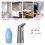 2X Automatic Soap Dispenser Touchless 400Ml,Automatic Sensor Soap Dispenser,Dish Soap Dispenser 4