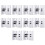 10X 2Port +USB 3.0 Female Wall Face Plate Panel Outlet Socket Extender White 1