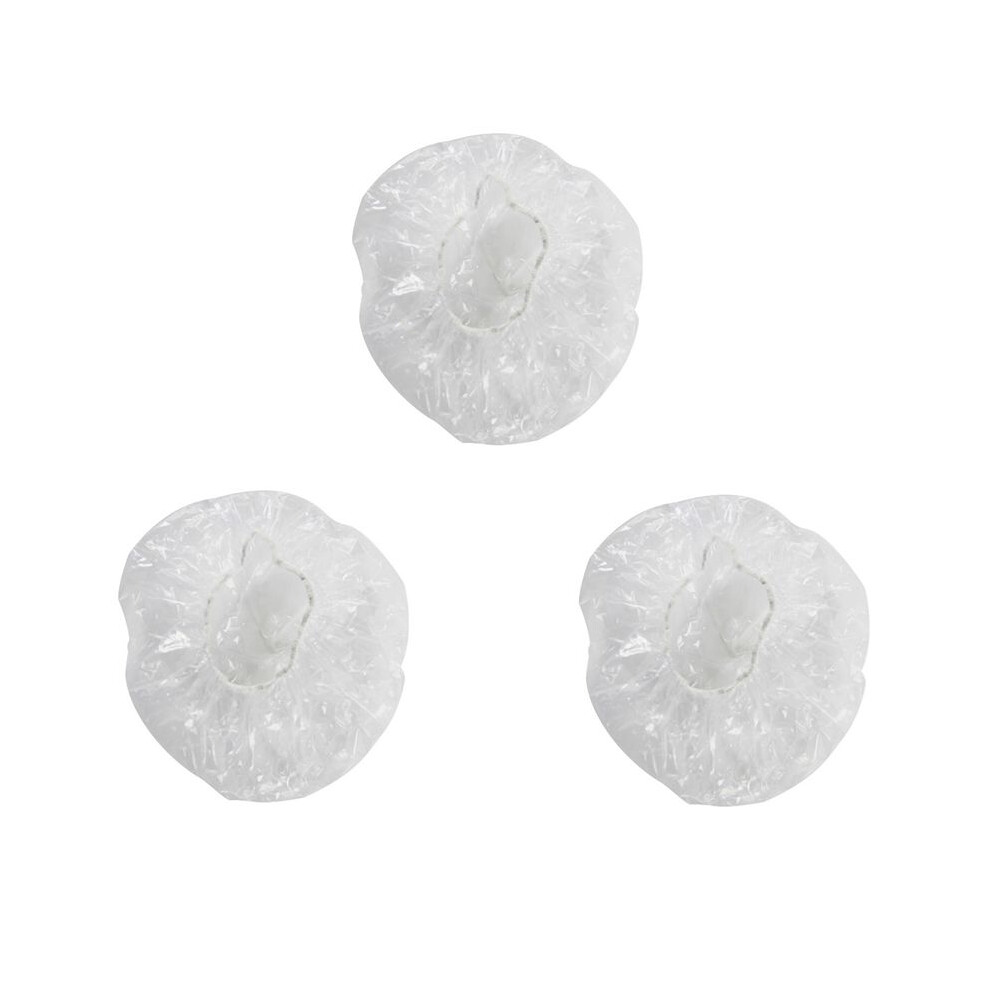 Exogio 300Pcs Reusable Food Keep Fresh Storage Covers Elastic Clear Bowl Covers Dish Plastic Covers For Family Outdoor Picnic