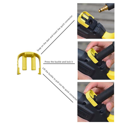 6x for   Car Home Pressure Power Washer Trigger Replacement C Clip Household Cleaning Supplies Tools Connector 1