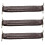 3X Brown Vintage Style Guitar AMP Amplifier Leather Handle 1