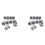 20PCS Powercon Connector 3 Pins 20A 250V Power Speaker Panel Socket Female for LED Screen Stage Lighting,Grey 1