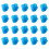 60Pcs Hip Trainer Gel Pads ABS Gel Pad Replacement for EMS Buttock Trainer ABS Replacement Gel Sheet 1