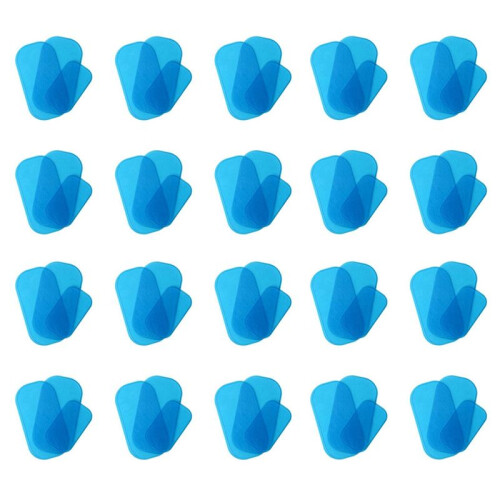60Pcs Hip Trainer Gel Pads ABS Gel Pad Replacement for EMS Buttock Trainer ABS Replacement Gel Sheet