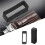 4X Black Watch Strap Retaining Hoop Loop Rubber Retainer Buckle Holder 22mm 3