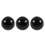 3X Replacement Black Bakelite 35 mm Diameter  Lever Knob 1