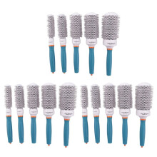 3X Roller Comb Professional 5 Size Hair Dressing Brushes High Temperature Resistant Round Comb Hair Styling Tool