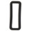 4X Black Watch Strap Retaining Hoop Loop Rubber Retainer Buckle Holder 22mm 6