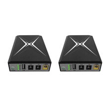 2X 5V 9V 12V Uninterruptible Power Supply  UPS USB 10400MAh/18W Battery Backup for WiFi Router CCTV