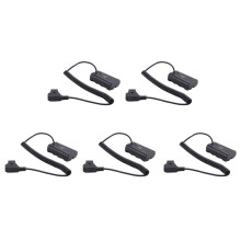 5X Cavo Adattatore di Alimentazione per Connettore D-Tap Un Batteria Fittizia NP-F per  NP F550 F570 NP F970