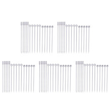Edelstahl-Cocktail-Picks, Martini-Picks-Set (75 Stück)