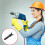 2X Hammer Drill Handle Plastic Side Front Auxiliary Handle for 26 Tools Drill Replacement Plastic Side Handle 5