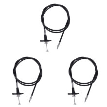3X Cavo del Cavo di Telecomando di Rilascio 'Otturatore Della Macchina Fotografica di Bloccaggio Meccanico di 40 Pollice 100cm