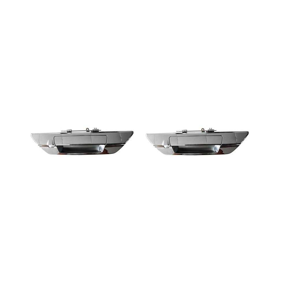 2X 69090-0K120 For Hilux Revo 2015-2020 Tailgate Chrome Handle With Camera Provision Hole 690900K120 6131736586033