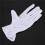 5 Pair Protective Anti-Slip White Cotton Work Driving Gloves 5