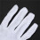 5 Pair Protective Anti-Slip White Cotton Work Driving Gloves 6