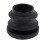 45Pcs Black Plastic Blanking End Cap Round Tube Insert Pipe Bung 16mm 3