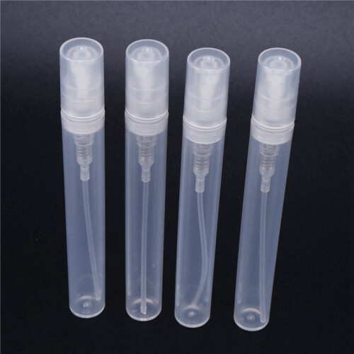 300Pcs / Lot 5Ml Empty Transparent Plastic Spray Bottle Makeup Perfume Atomizer Refillable Bottle 1