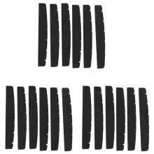 18X Guitarra Preta de 6 Cordas Top Nut 42mm X 3mm