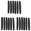 18X Black 6-String Guitar Top Nut 42mm X 3mm 1