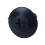 100 Pcs Plastic Push in Bumper  Door Rivets Clip 8mm Hole Black 10