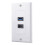 8X 2 Anschluss  + USB 3.0 Haupt Wand Panel Panel Buchse Extender Weiß 5