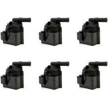 6X Bomba de Agua Eléctrica Turbo Sin Soporte 9806790880 para C4 C5 308508 5008 1.6 THP