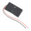 100 Pcs 2 x 1.5V AA Battery Holder Case Box Black W Wire Leads 5