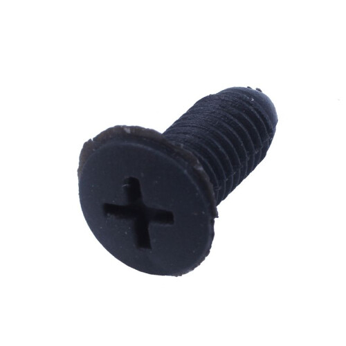 100 Pcs Plastic Push in Bumper  Door Rivets Clip 8mm Hole Black 1